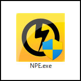 パワーイレイサー「NPE.exe」の画像